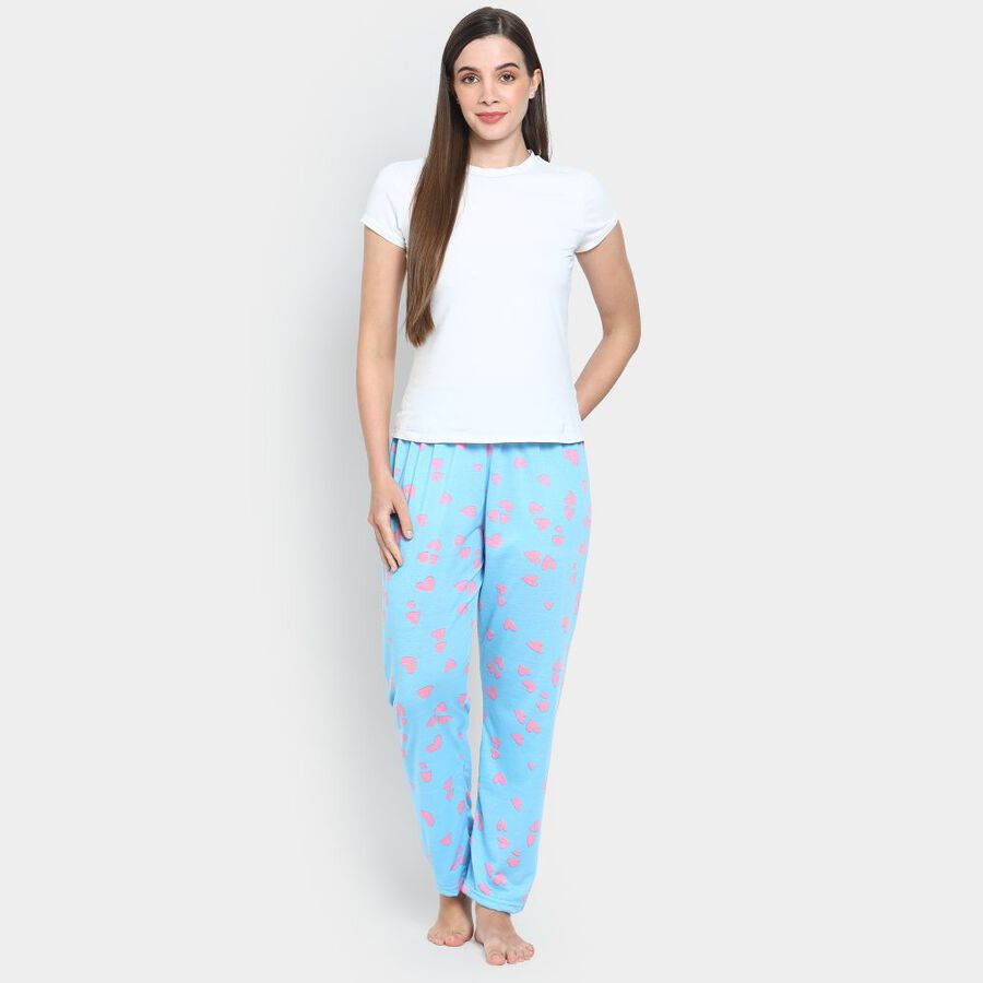 Ladies' Pyjama, Light Blue, large image number null